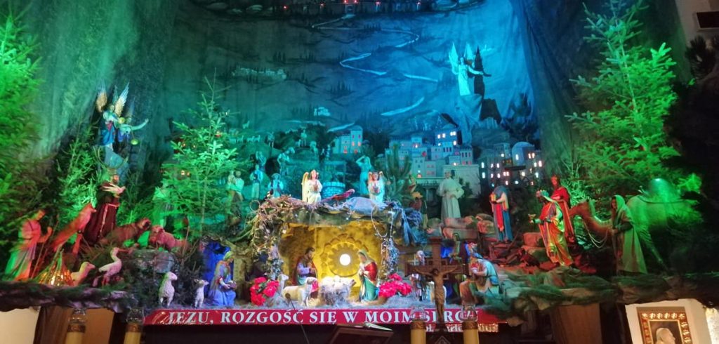 Szopka w Panewnikach, jedna z największych szopek bożonarodzeniowych w Polsce oraz w Europie