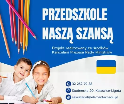 Przedszkole naszą szansą – wsparcie dla rodzin z Ukrainy