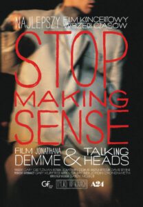 STOP MAKING SENSE – KONCERT TALKING HEADS NA WIELKIM EKRANIE