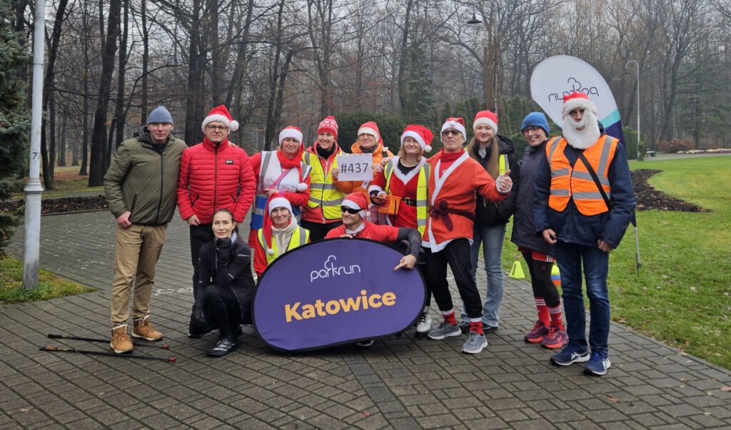Mikołajkowy parkrun Katowice – energia, wspólnota i rekordy. Tak wyglądała 437. edycja!